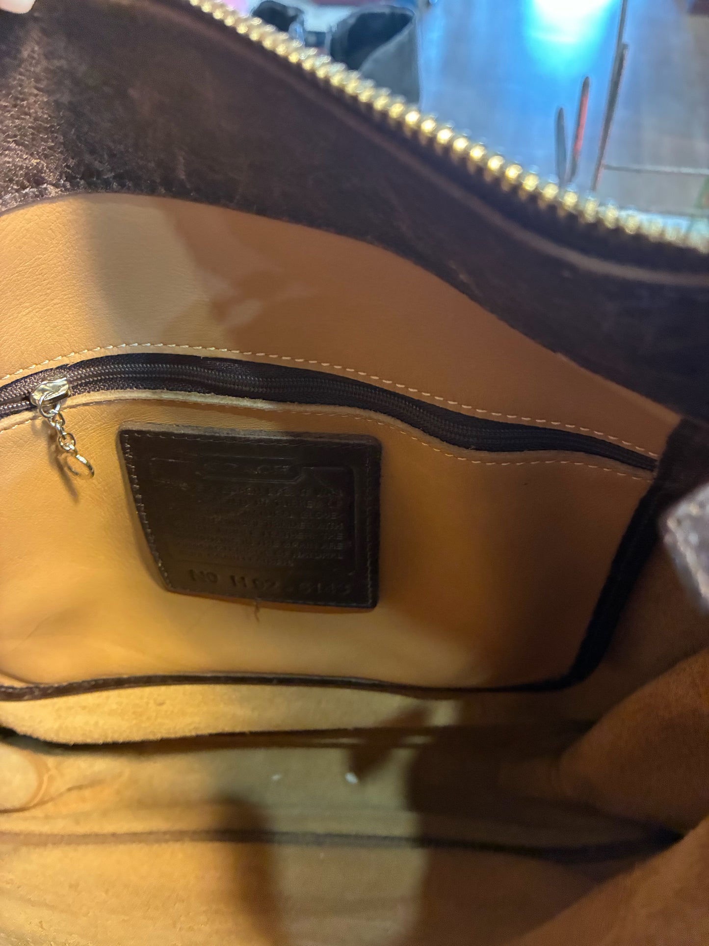 Coach Tan Shoulder Bag