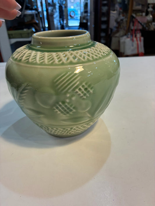 Rockwood Celadon Glaze Vase
