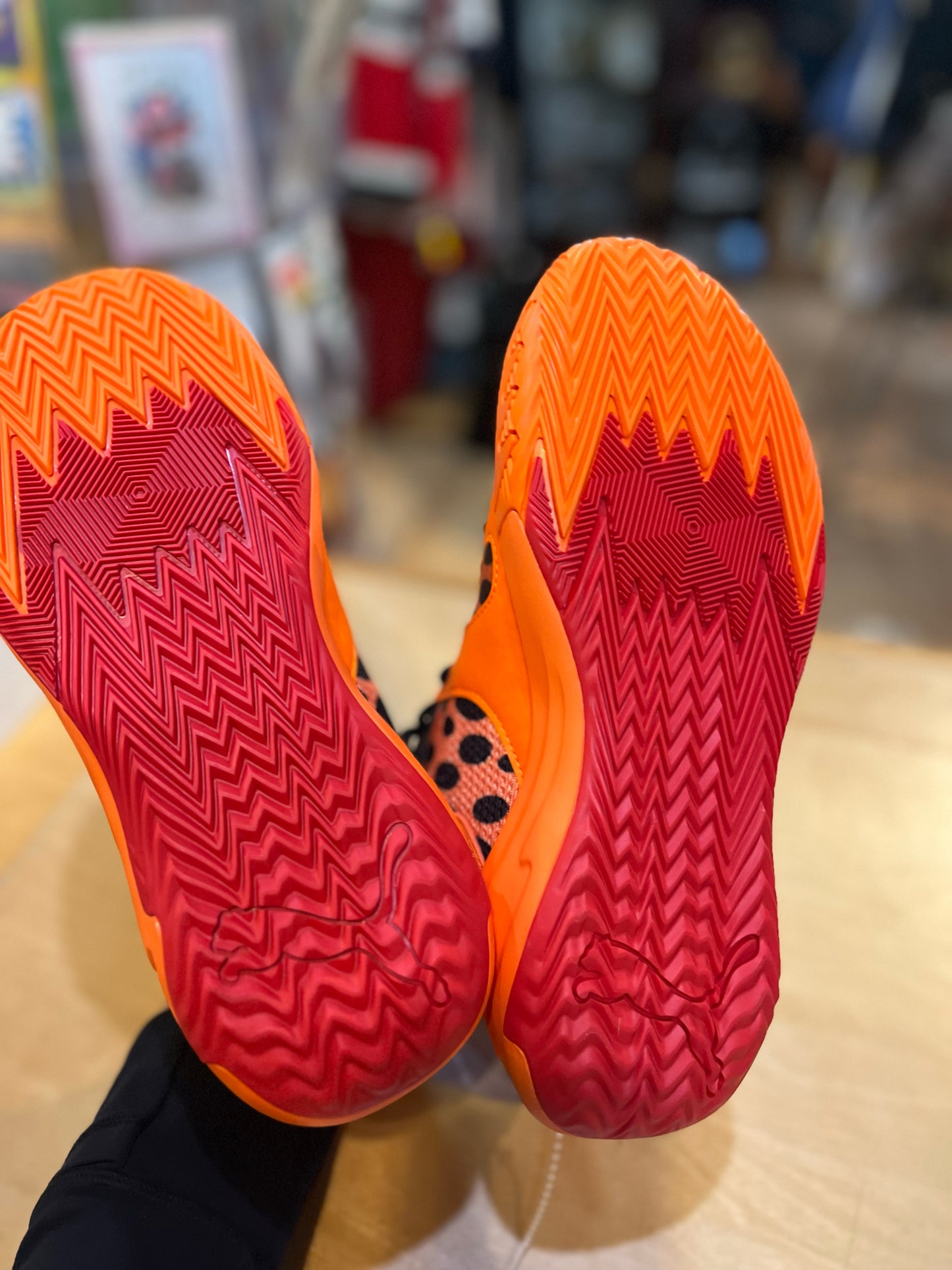 Puma Orange Shoes/Boots