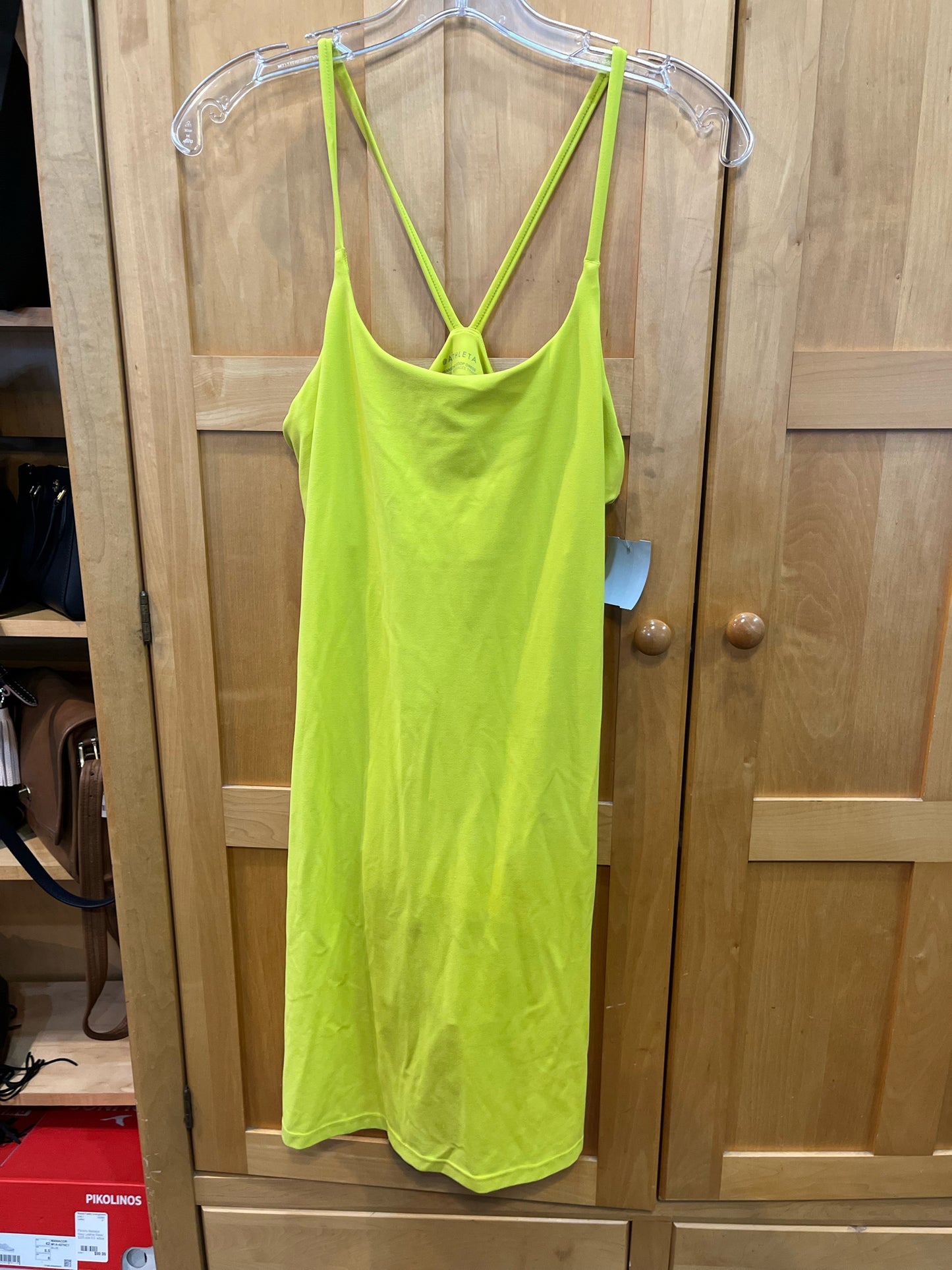 Athleta Lime Green Dress