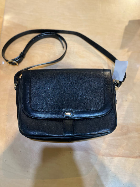 Bally Black Saddle Crossbody