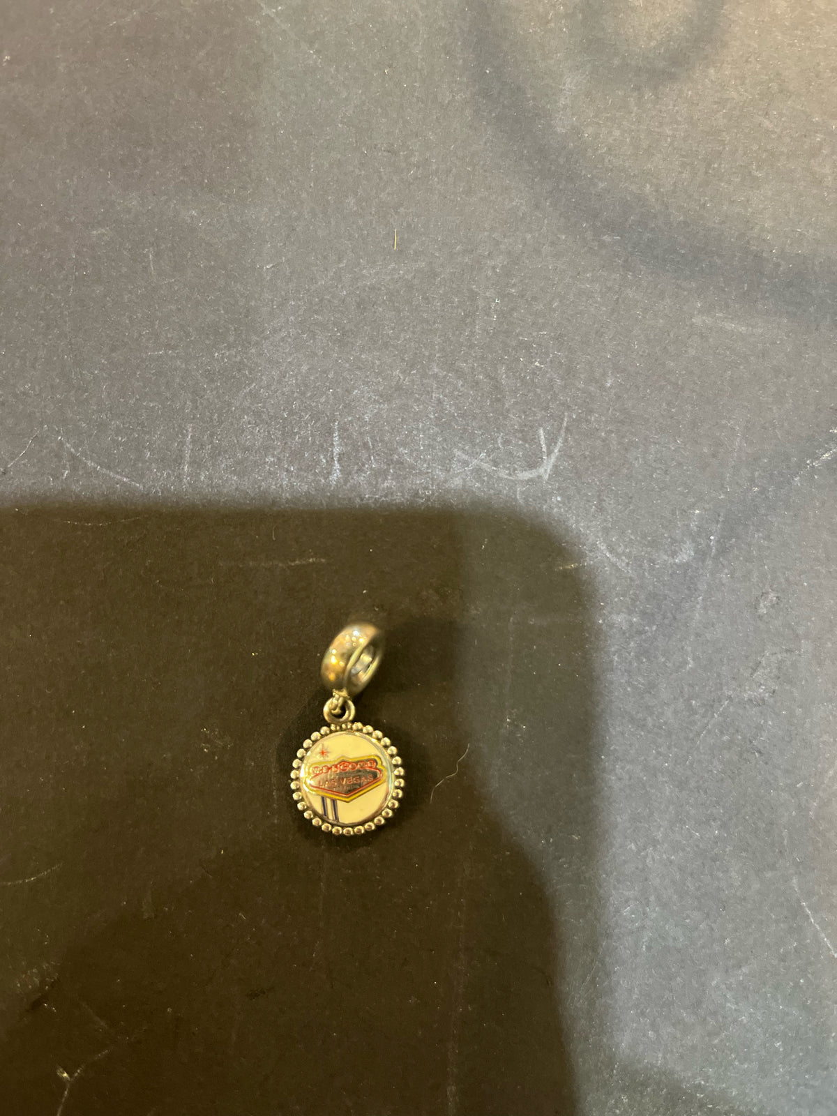 Pandora Exclusive Dangle "Welcome to Fabulous Las Vegas" Charm