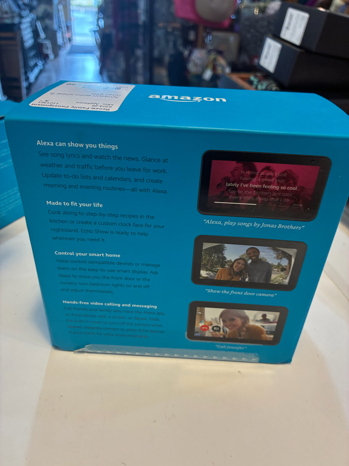 Amazon echo show 5 Smart Display with Alexa NIB