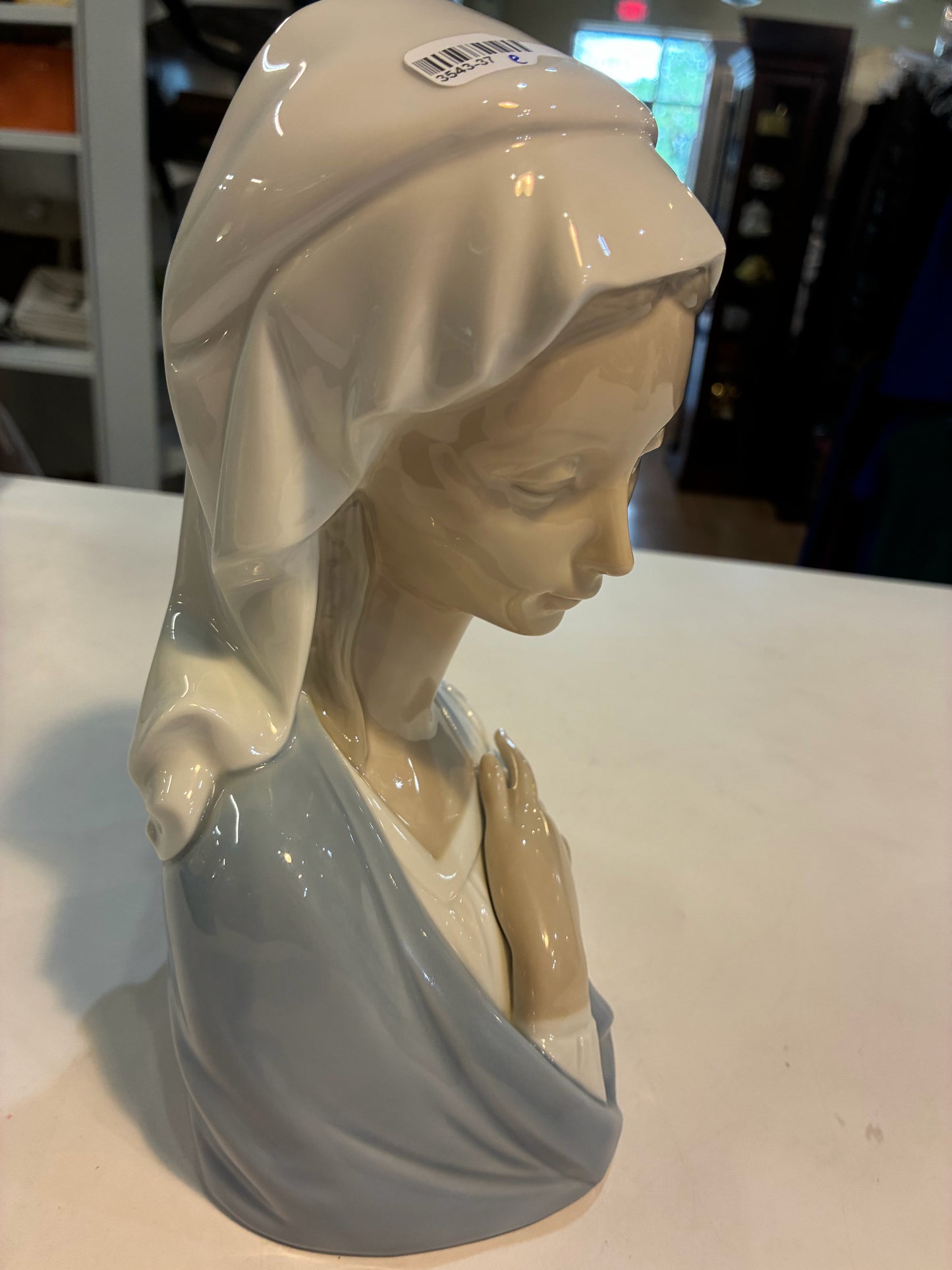 Lladro #4649 "Madonna Head" Virgin Mary Bust