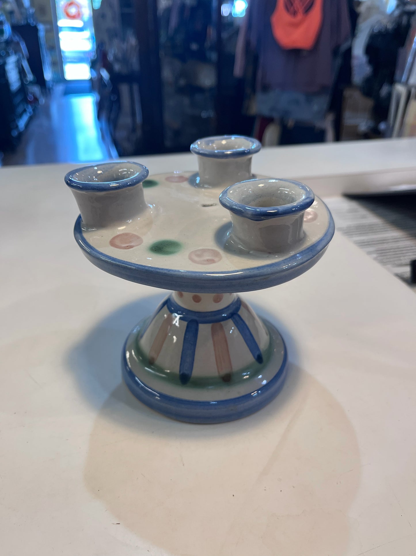 MA Hadley Triple Candle Candleabra