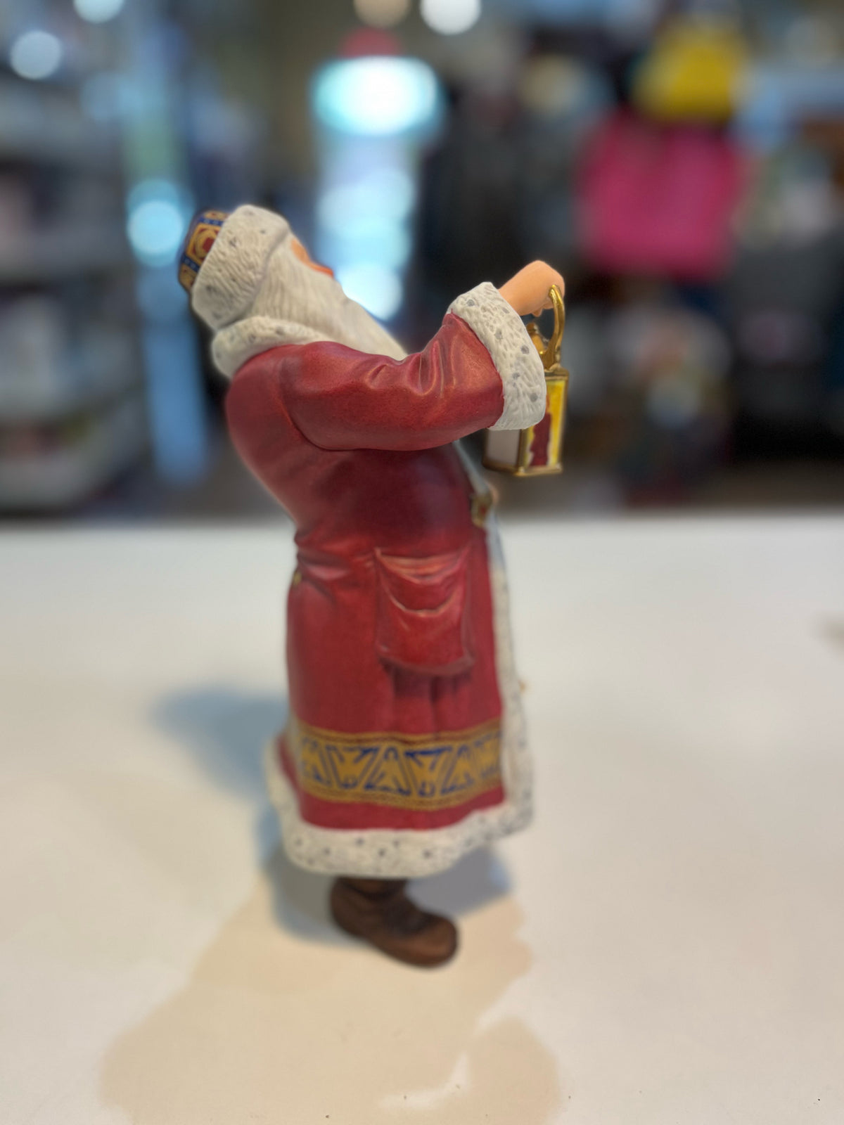 Lenox Red "Grandfather Frost" Figurine
