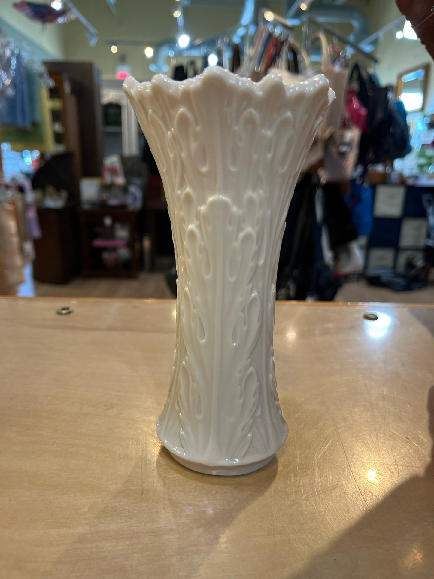 Lenox Woodland Bark Vase