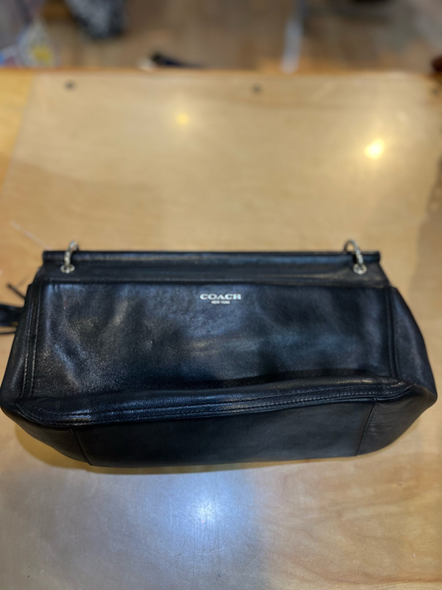 Coach Black "City Willis 65th Legacy" Handbag