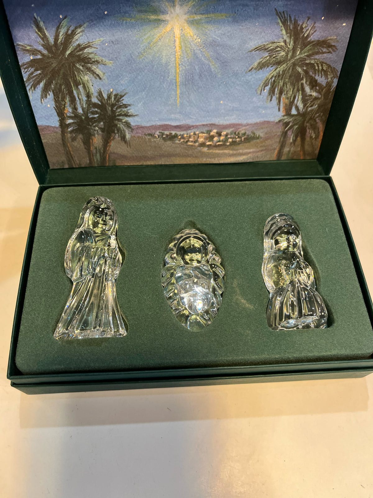 Waterford Marquis "The Nativity Collection" Figurines w/ box
