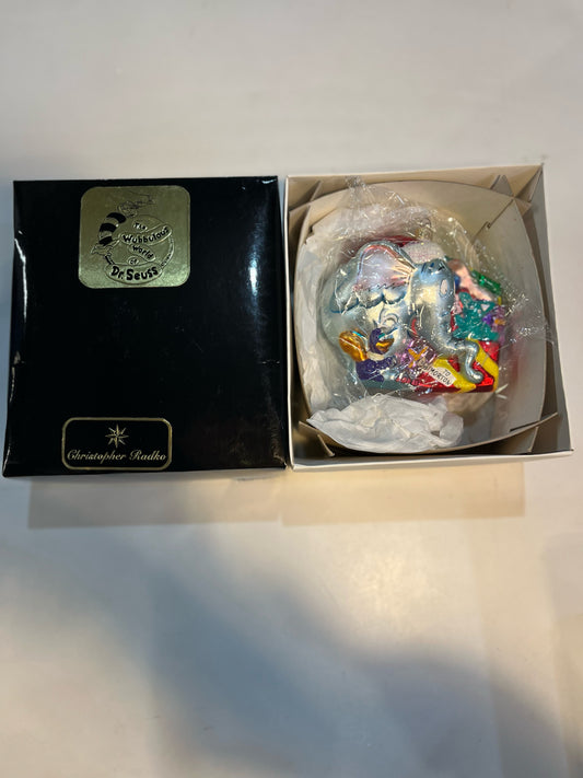 christopher radko horton hears a whozit ornament