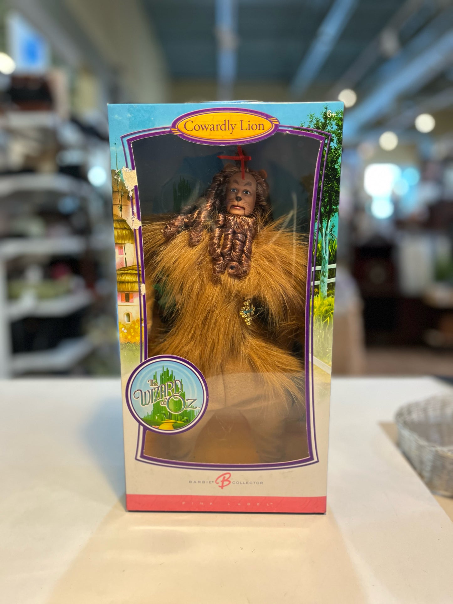 Barbie Collector Pink Label "The Wizard of Oz Cowardly Lion" Barbie Doll