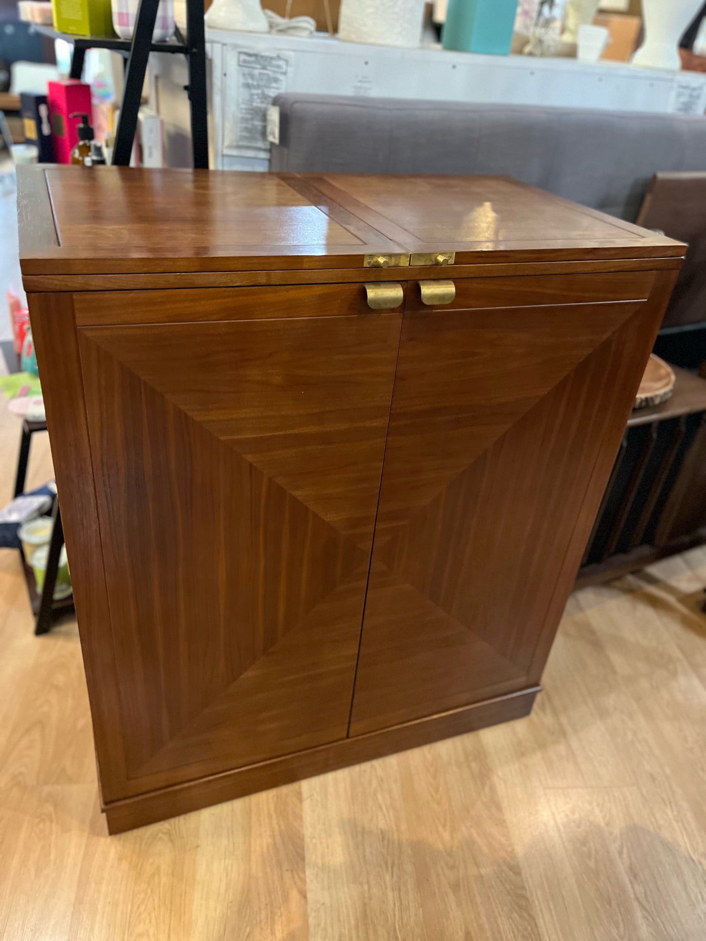 Crate&Barrel “Maxine” Bar Cart