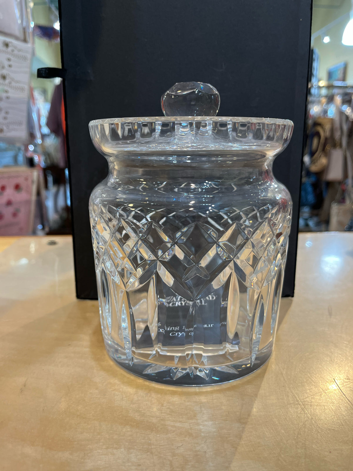 Waterford “Lismore Biscuit” Jar