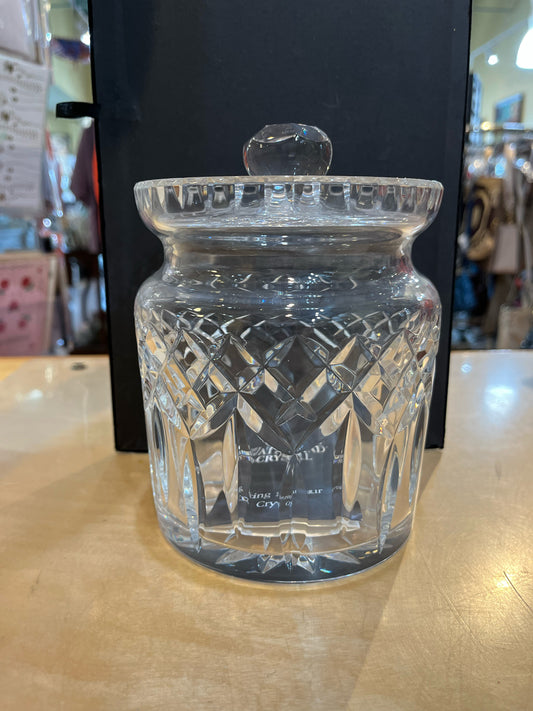Waterford “Lismore Biscuit” Jar