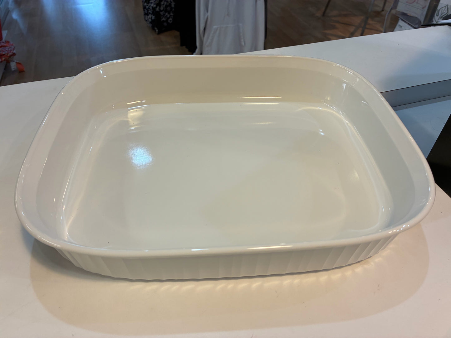 Corningware French White 14" rectangular Roaster