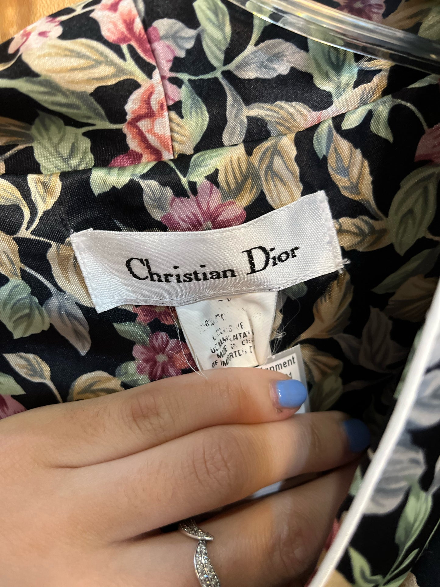 Christian Dior Multi-Color Robe