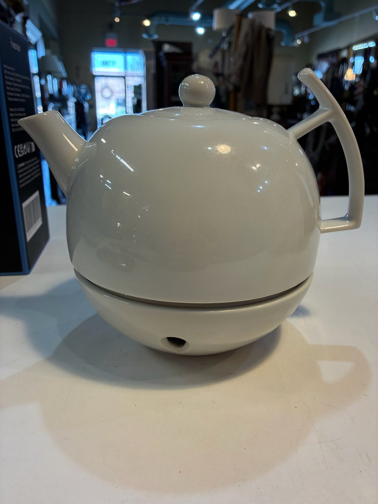 Vintage Pier One Porcelain Tea Pot