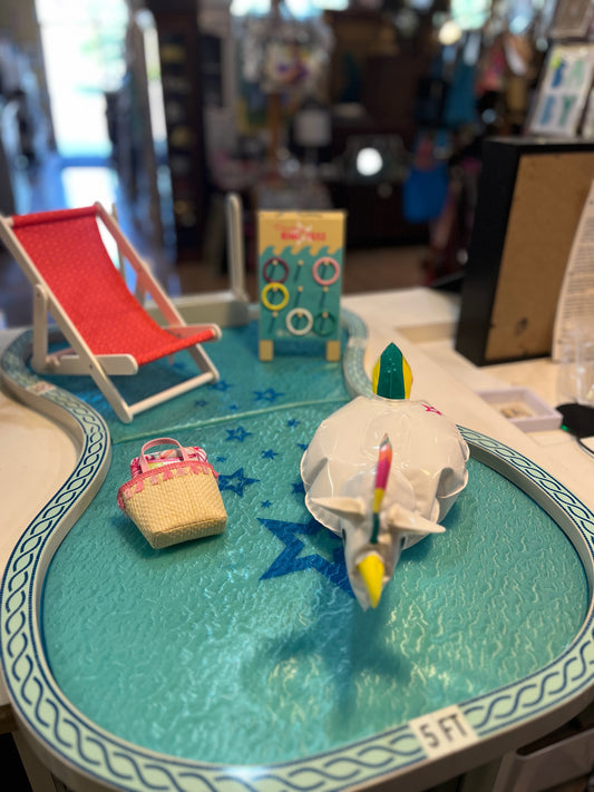 American Girl Pool Set