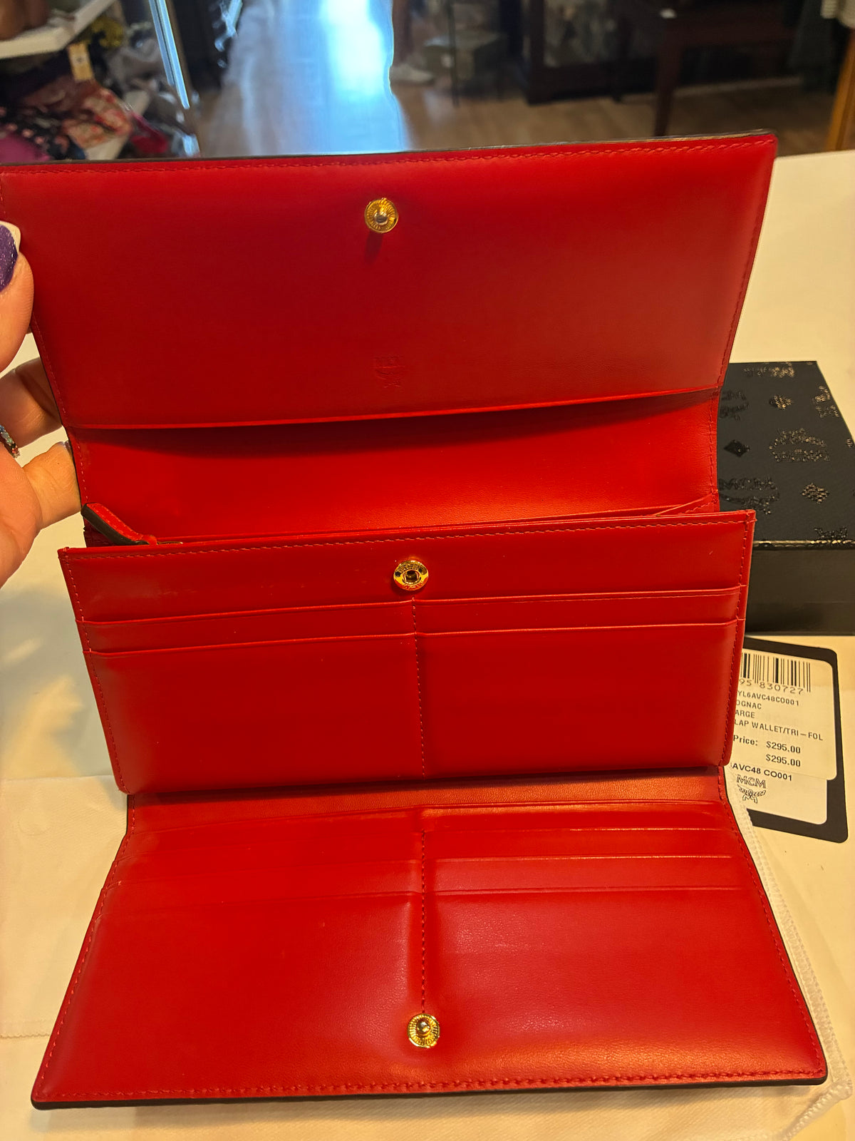 MCM Large Flap Wallet