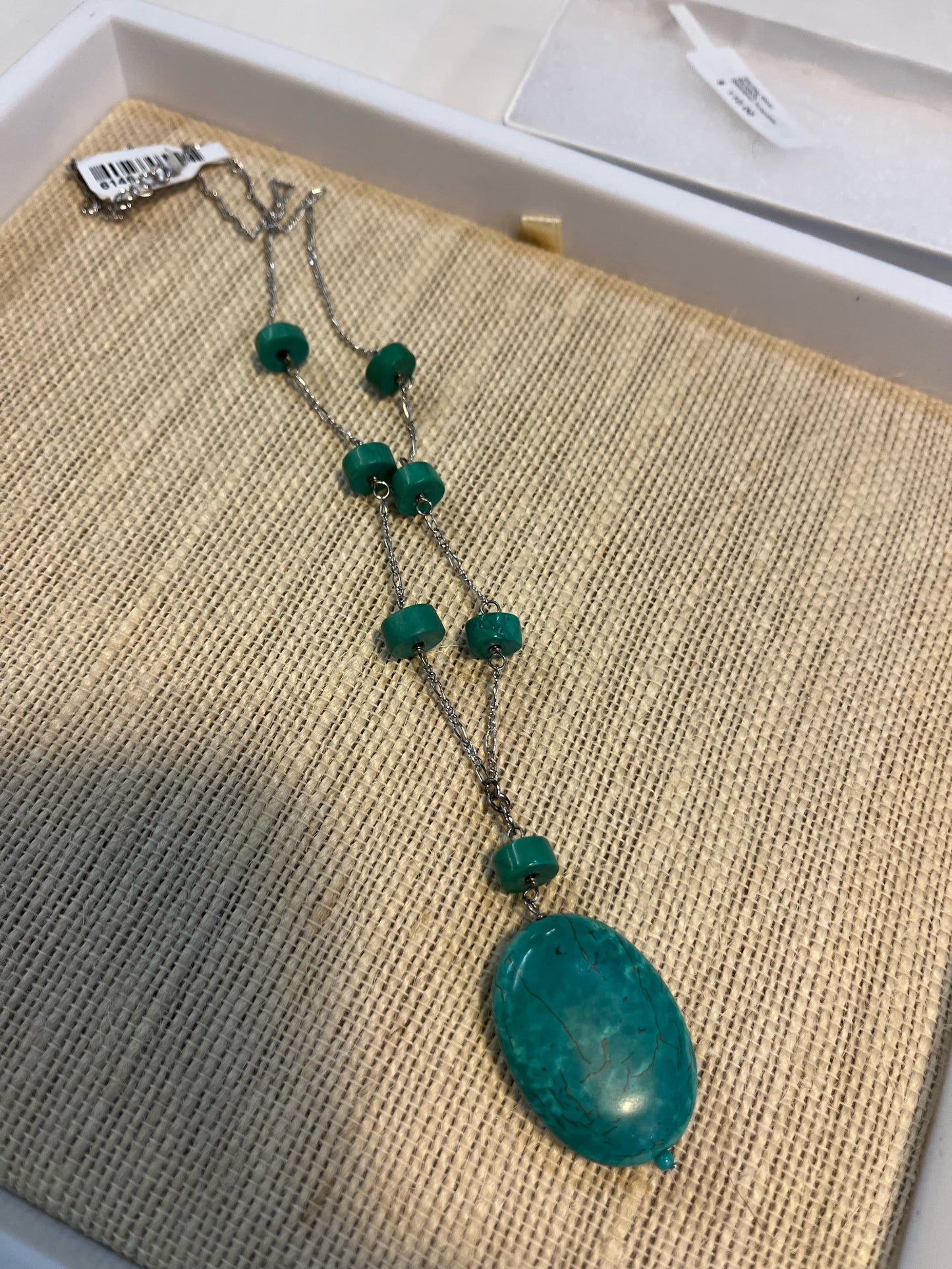 Sterling Turquoise Necklace