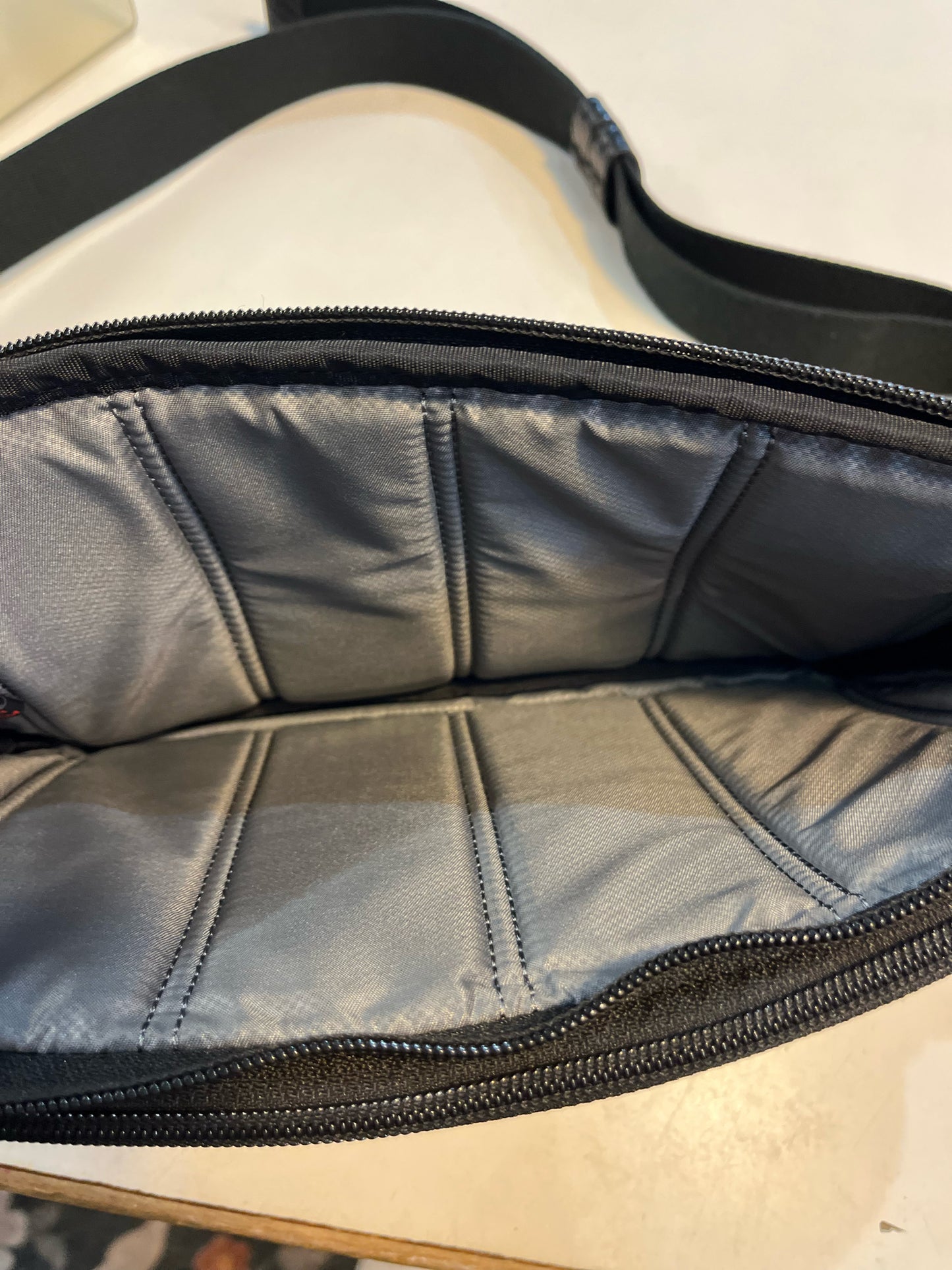Tumi Black Canton Slim Waist Pack Crossbody