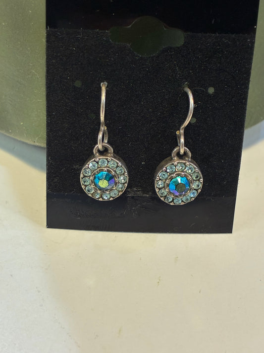 Patricia Locke Light Blue Stone Earrings