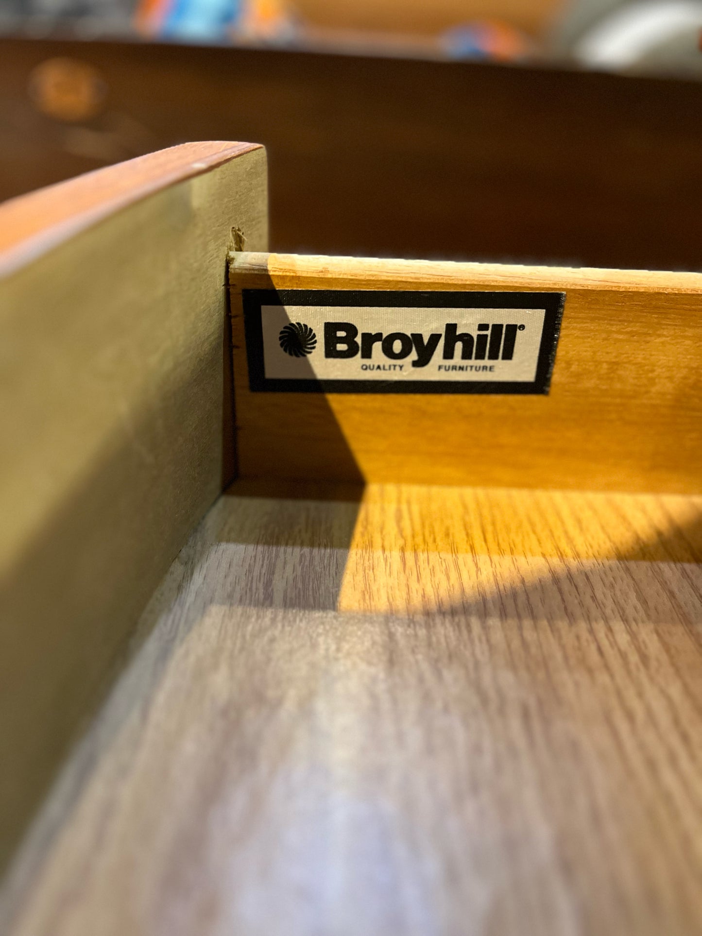 Broyhill Cherry Finish Nightstand