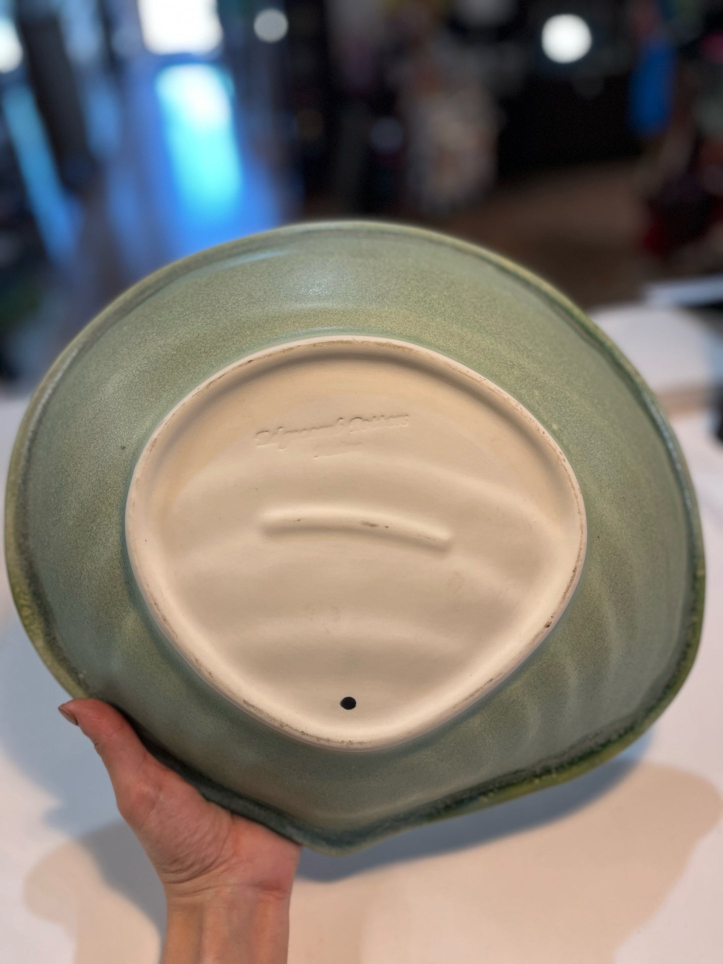Edgecomb Potters Sea Shell Platter