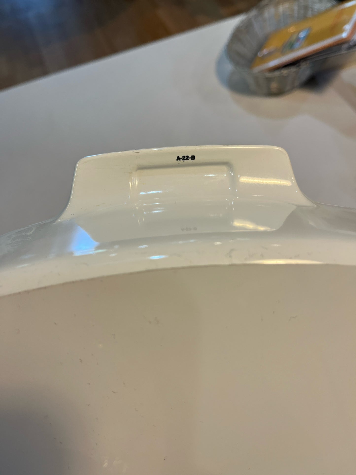 Corningware “Le Romain” Lidded Casserole Dish