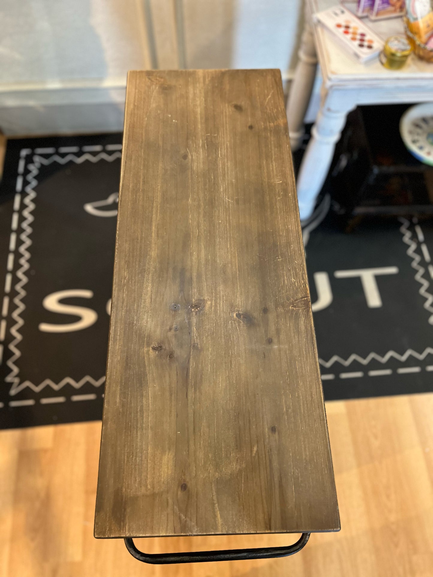 Industrial Style Bar Cart