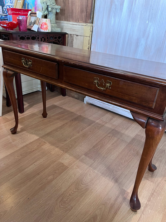 Console Table, 2 drawers w/ dovetail detail