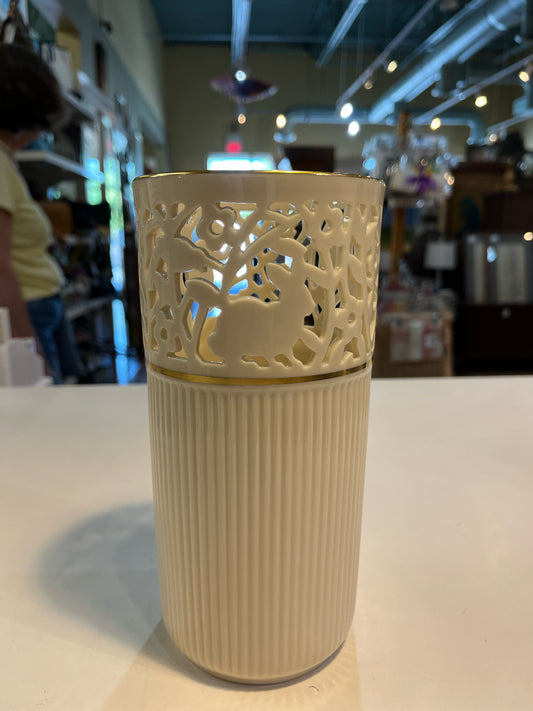 Lenox Glenwood Pierced Woodland Vase