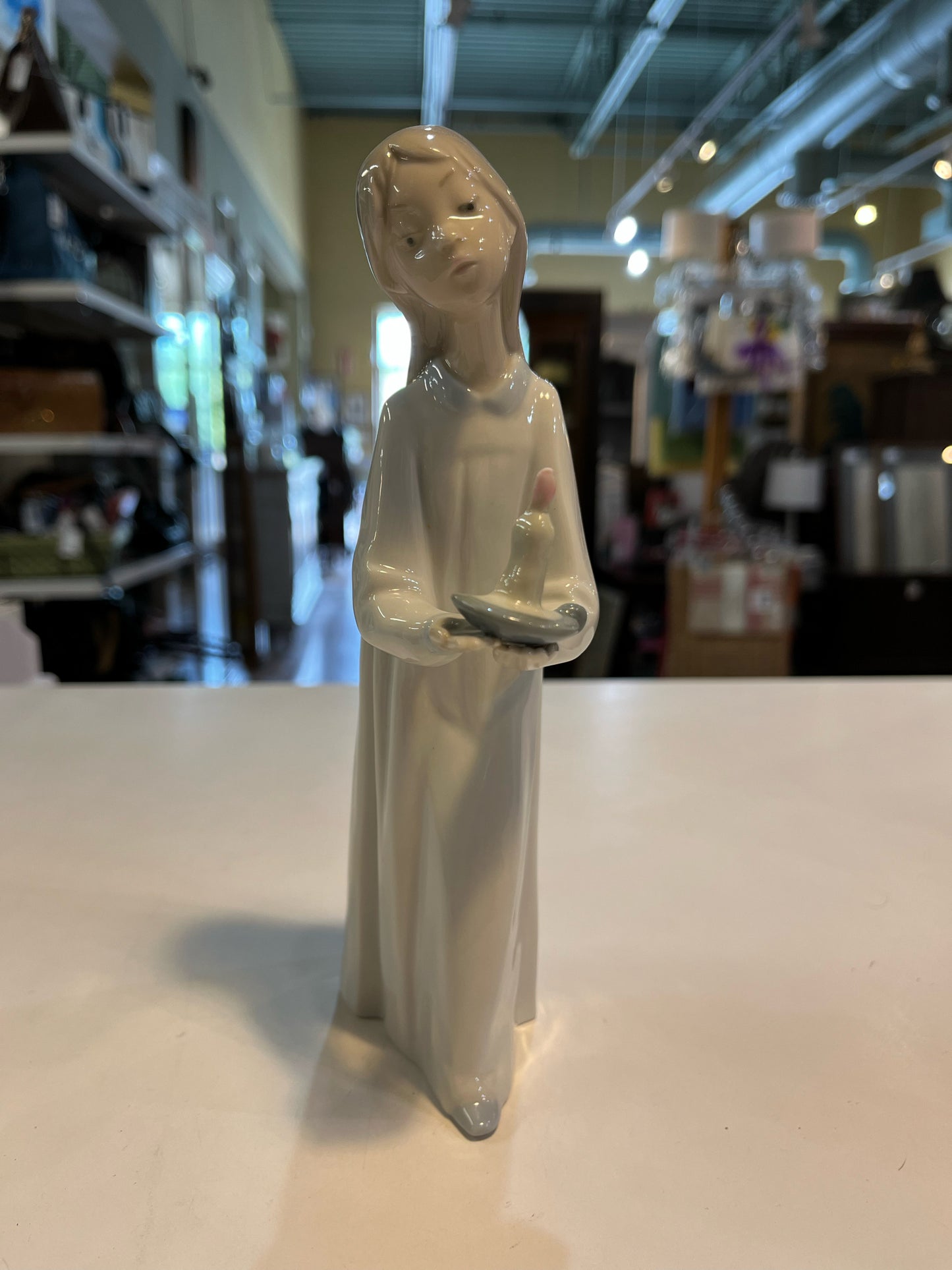 Lladro "Girl w/ Candle" Figurine