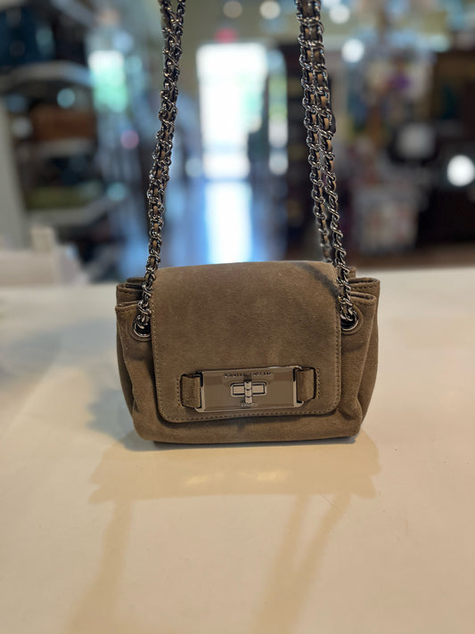 Karl Lagerfeld Suede Crossbody