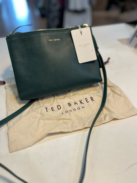 NWT Ted Baker "Daniibar Double Zip" Crossbody