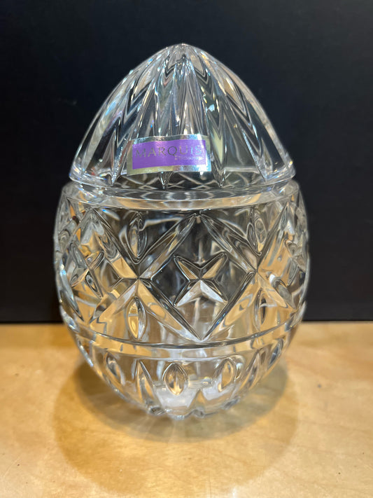 New Marquis by Waterford Egg Trinket Box