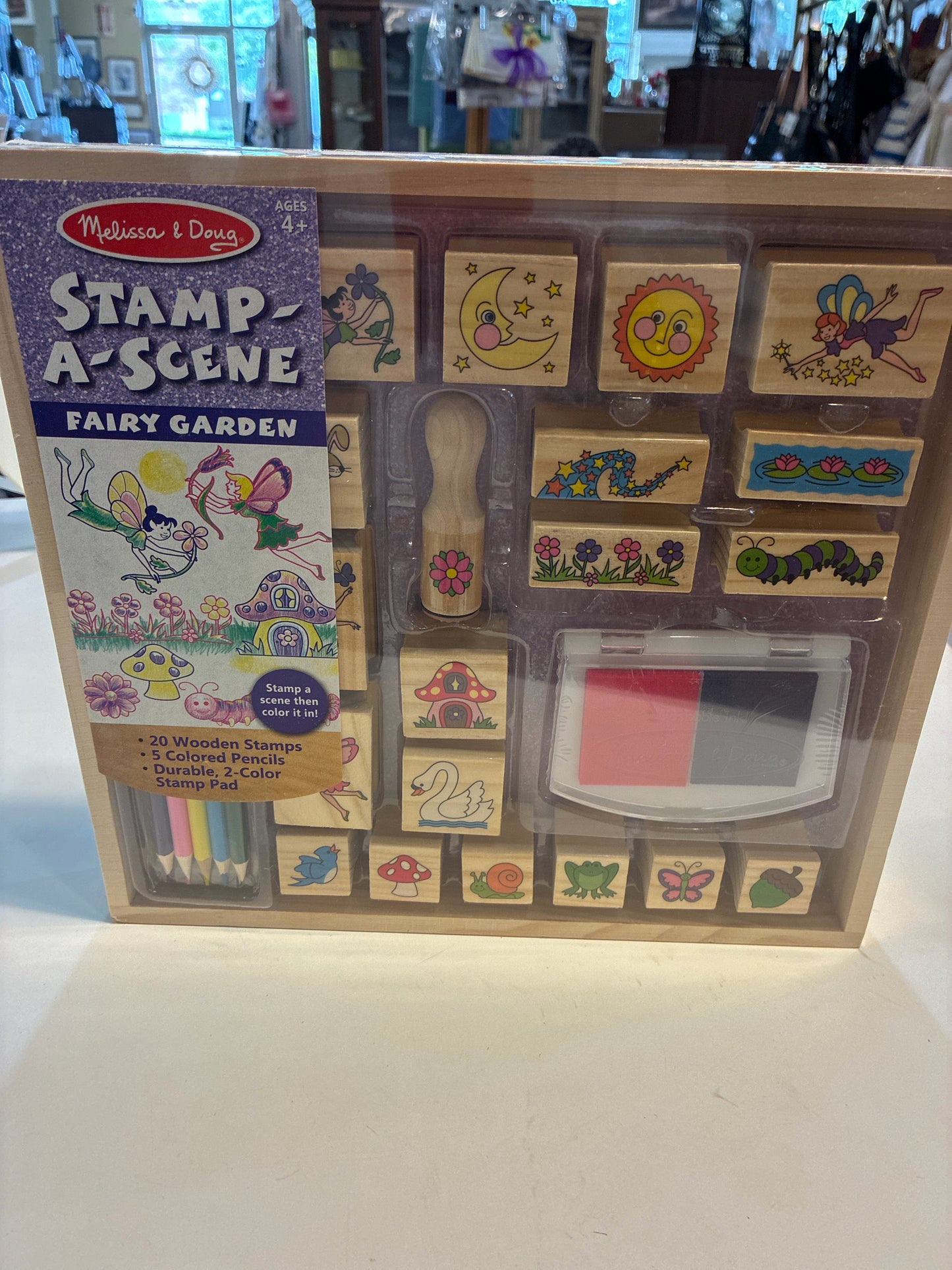 Melissa & Doug “Stamp-A-Scene” Craft Set