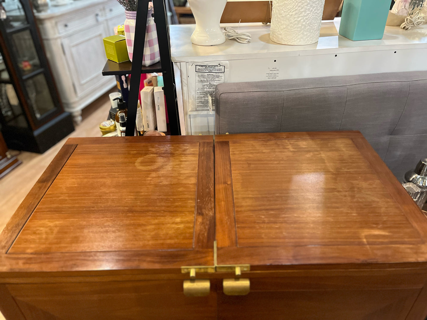 Crate&Barrel “Maxine” Bar Cart