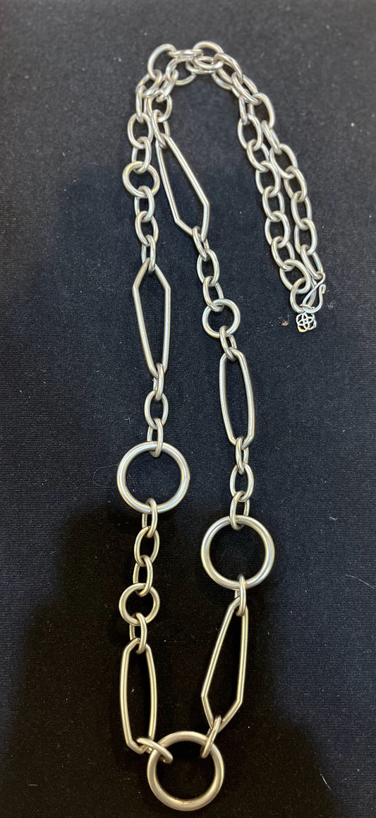 Kendra Scott Silver Chain Necklace