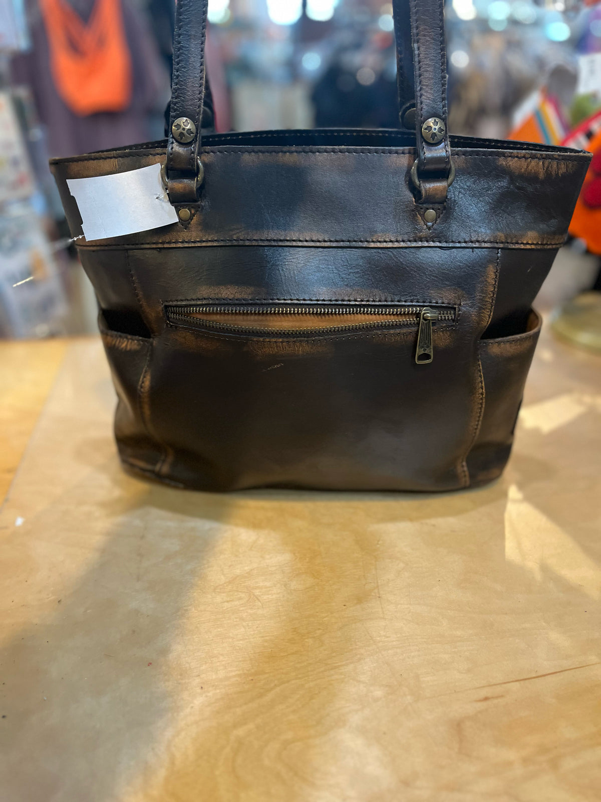 Patricia Nash Overdyed Distressed Bolsena Handbag