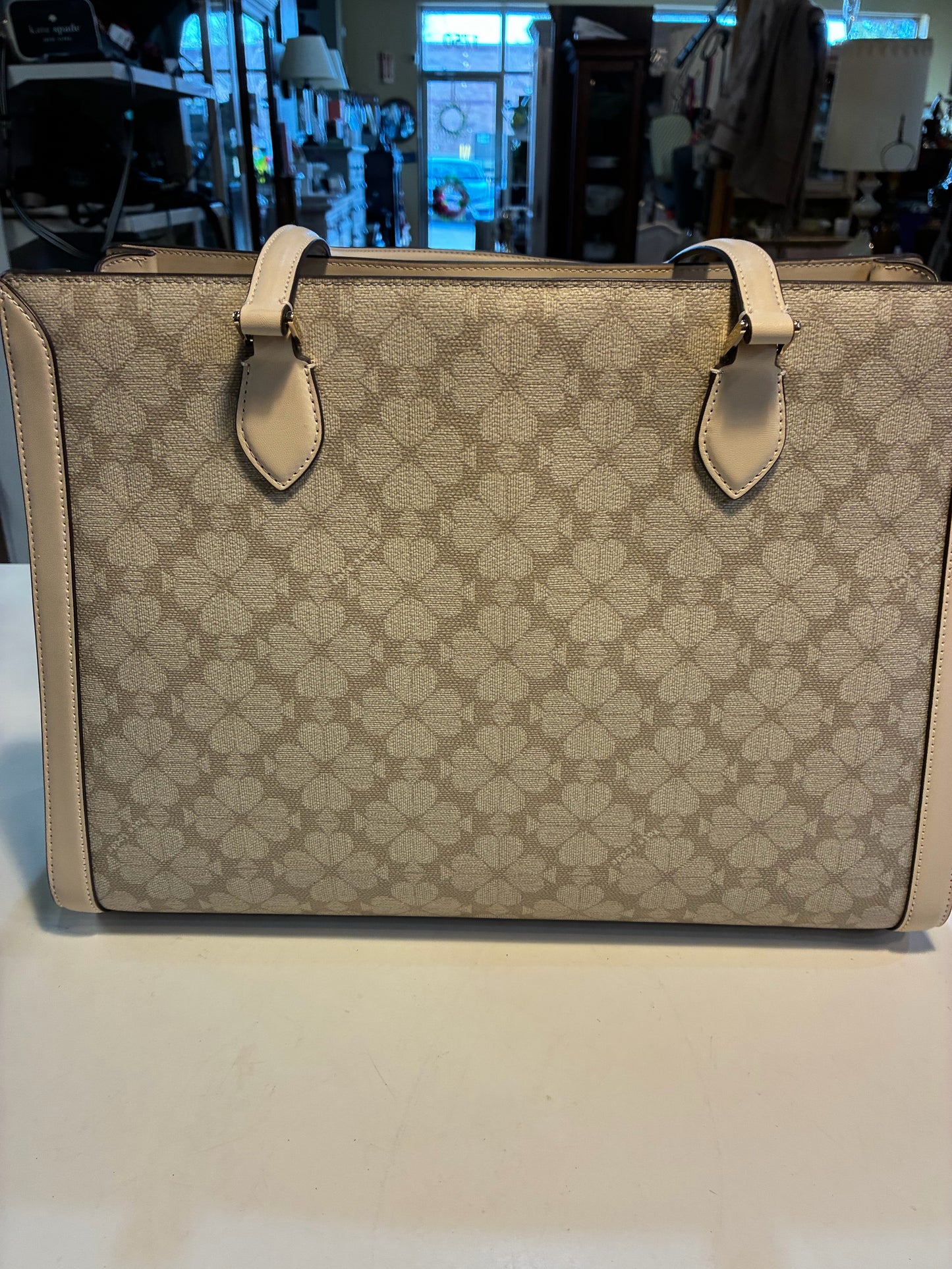 Kate Spade Flower East West Laptop Bag