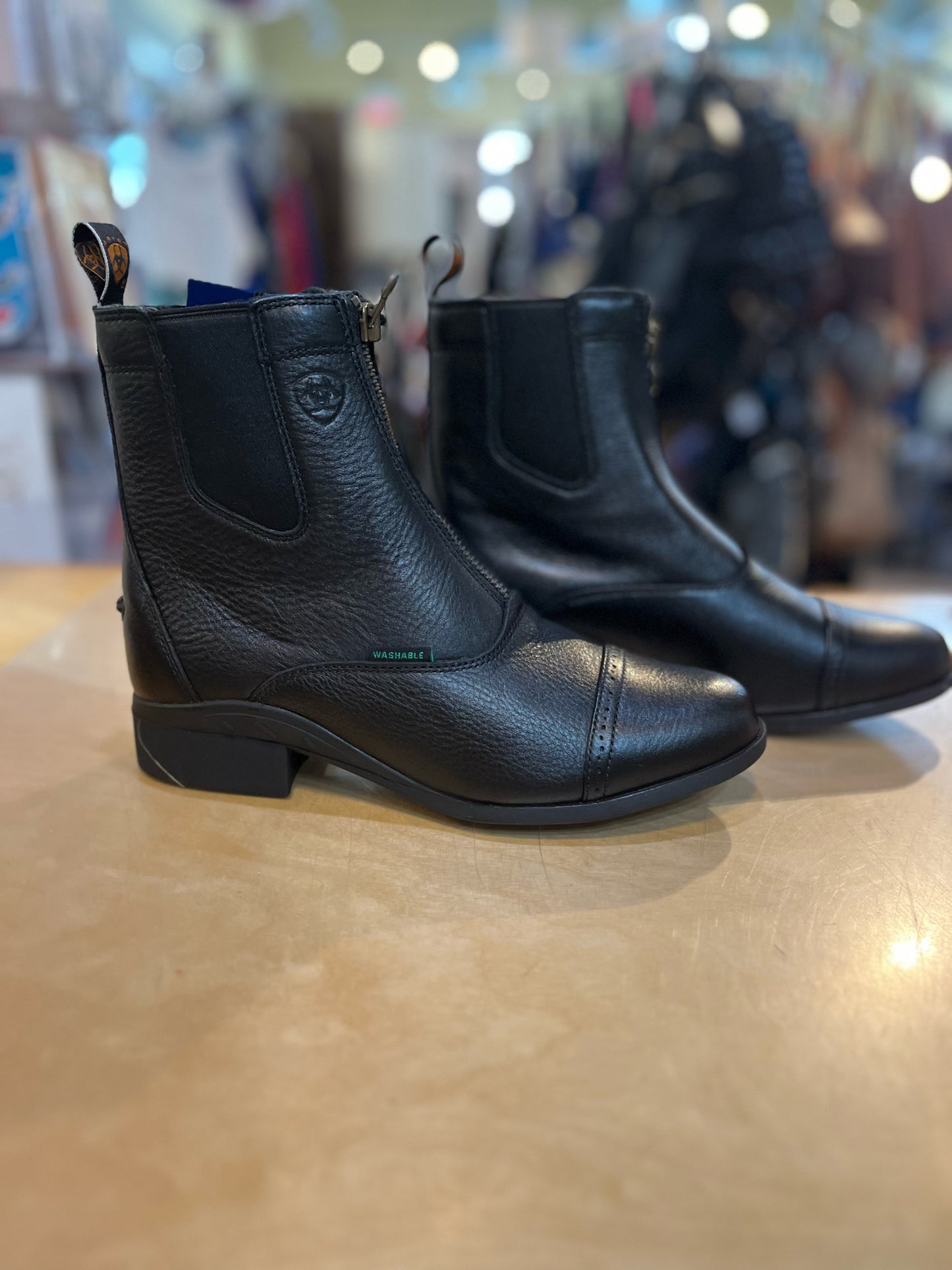 NIB Ariat Black “Heritage Breeze Zip Paddock” Boots