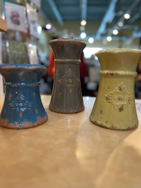 Set of 3 Southern Living Candleholders