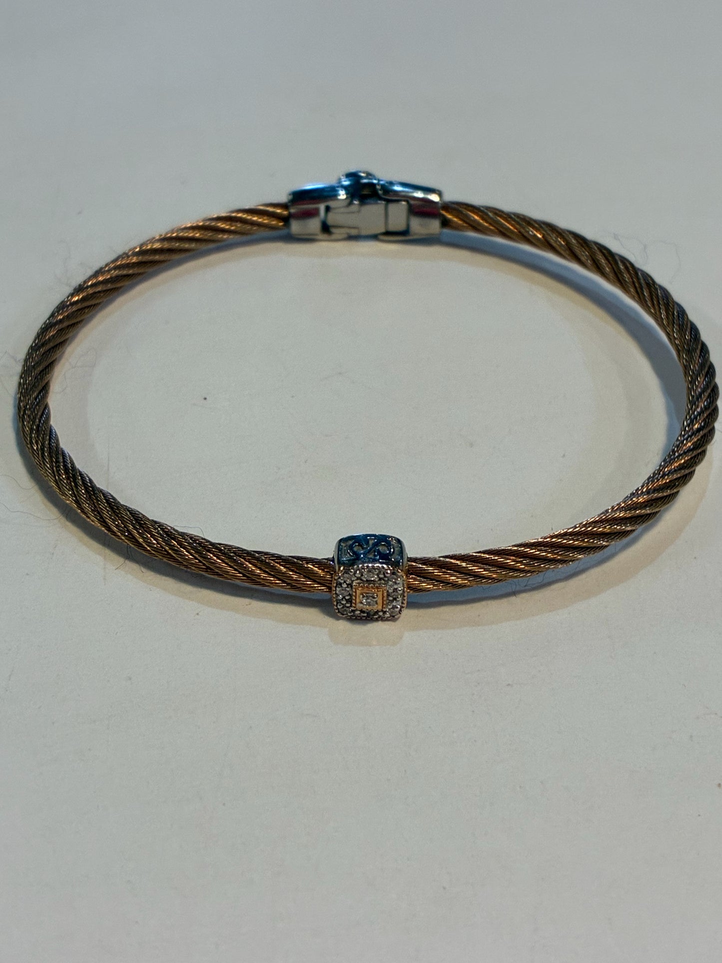 Alor Diamond Rose Gold Bracelet
