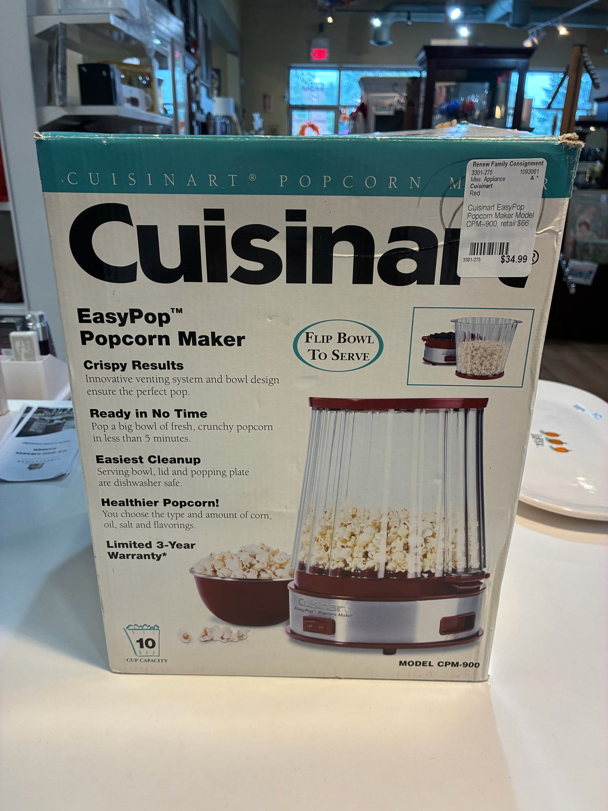 Cuisinart EasyPop Popcorn Maker