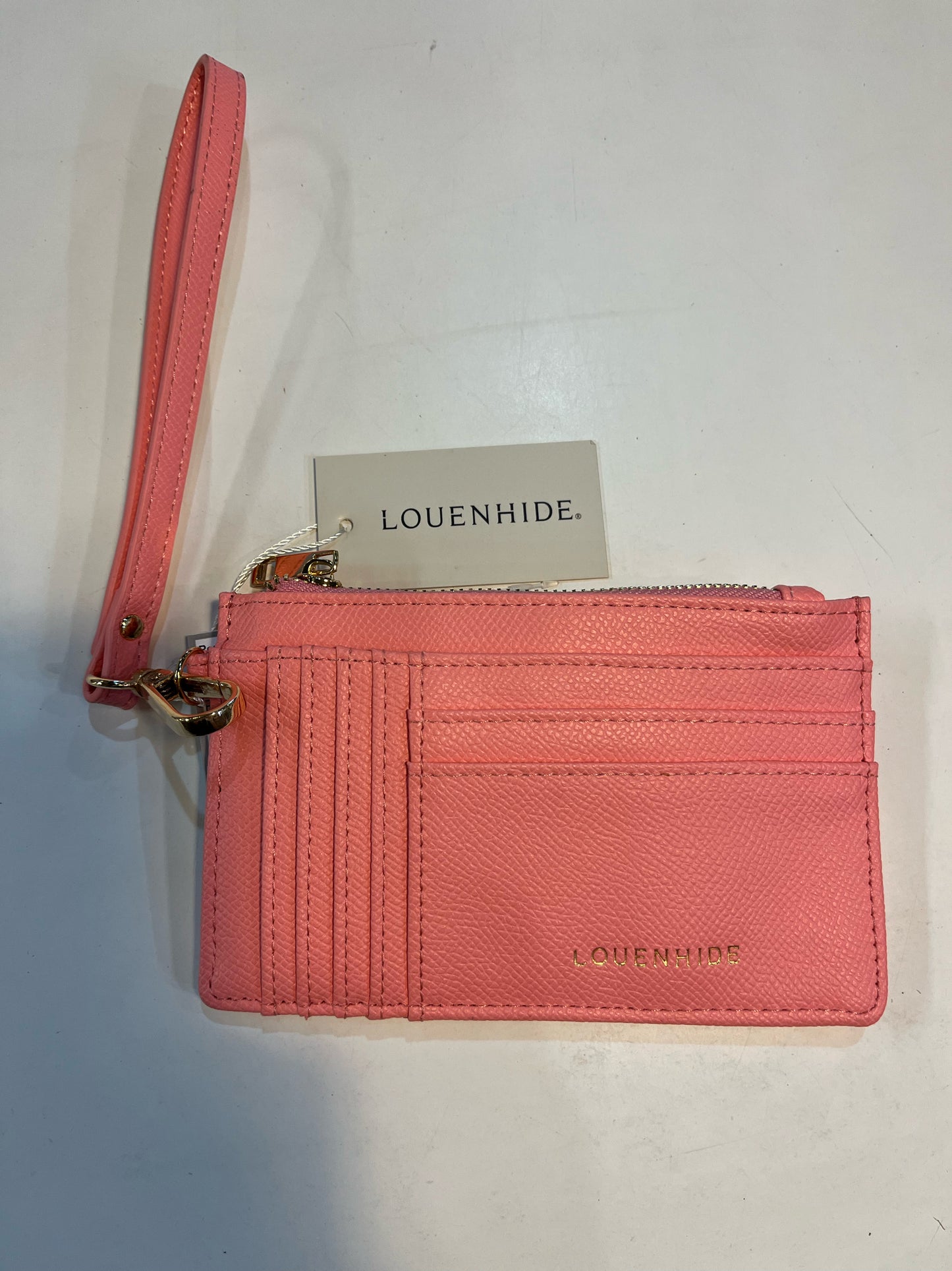 NWT Louenhide Pink "Talia" Wristlet