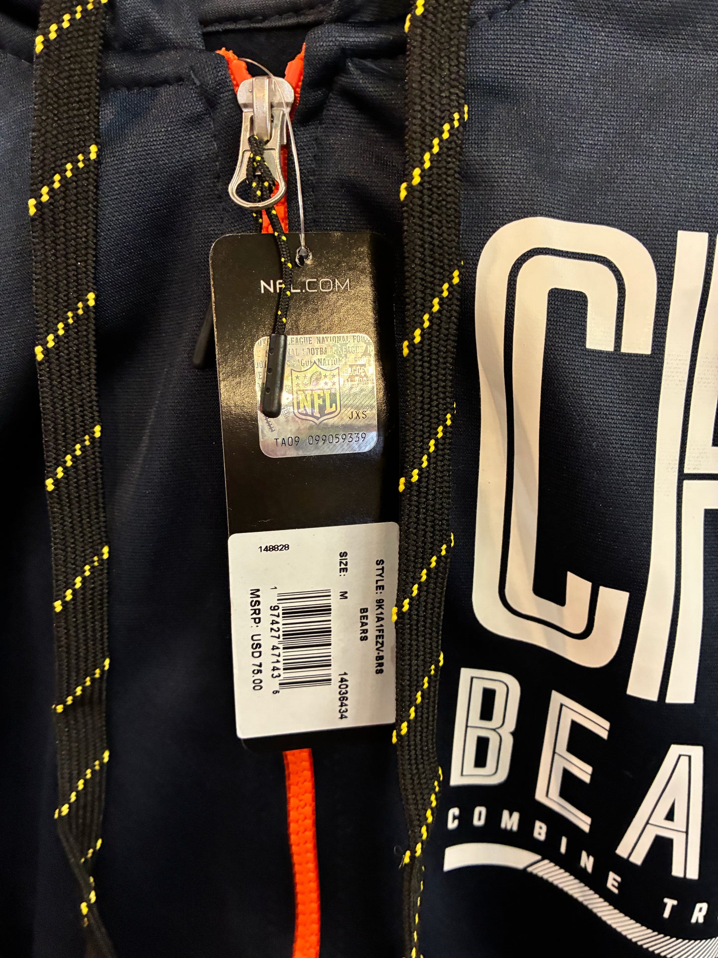 NWT NFL Bears Navy Sweatshirt