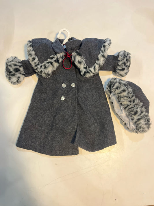 American Girl "Nellie's Holiday Winter Coat & Hat" Set
