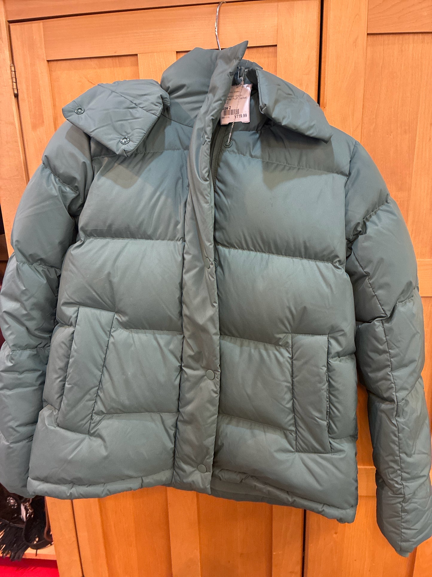 Size 2 Lululemon Green Jacket