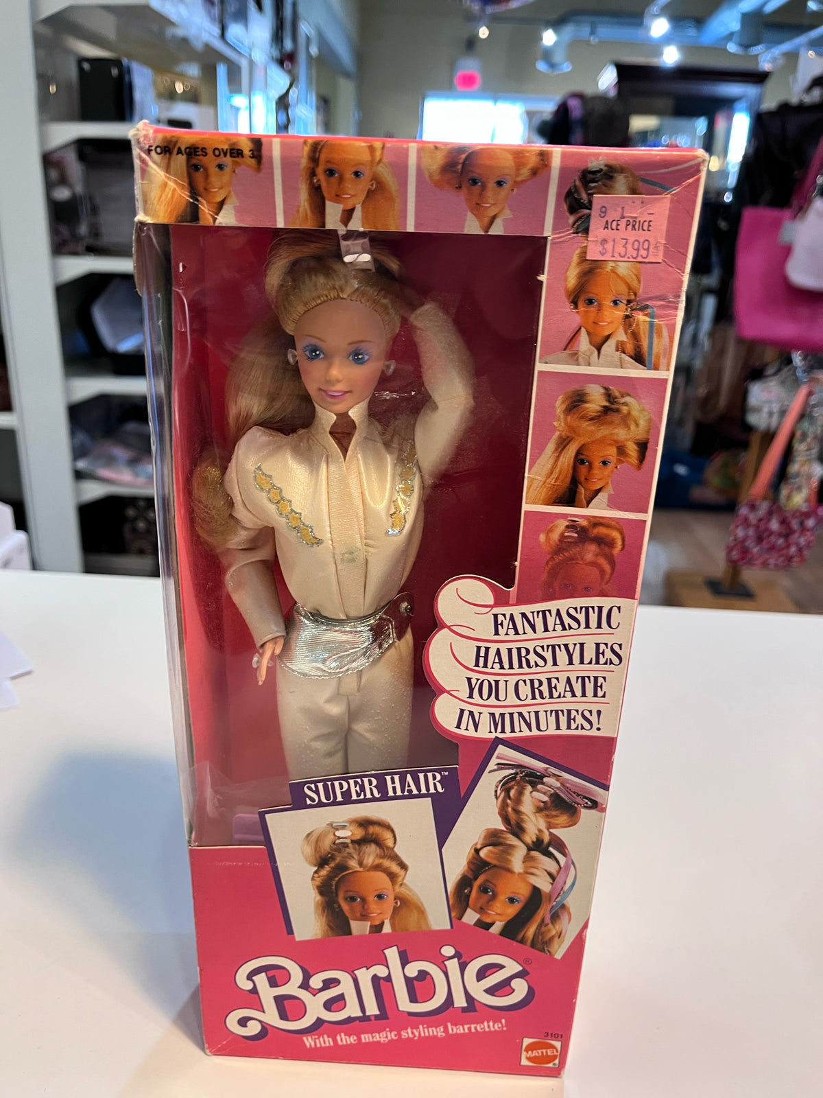 Super Hair Barbie Doll NIB